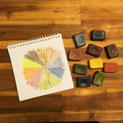 Eco Crayons Blocks - 6 Colour Box: Plant Based Natural Crayons