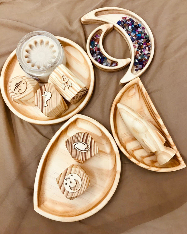 Moon Phases Trinket Tray Collection