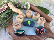 Butterfly Lifecycle Playdough Stamps