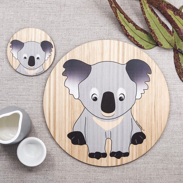 Koala Placemat & Coaster Set