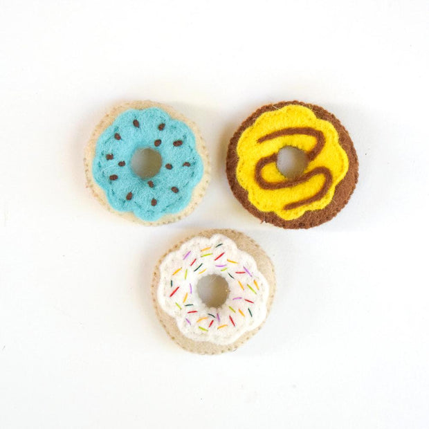 Felt Donuts - set of 3